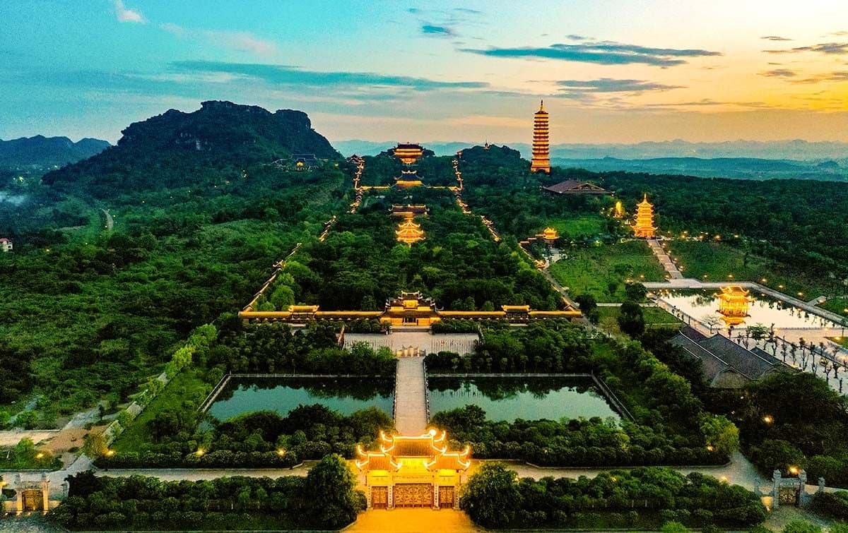 Cảnh quan Chùa Bái Đính